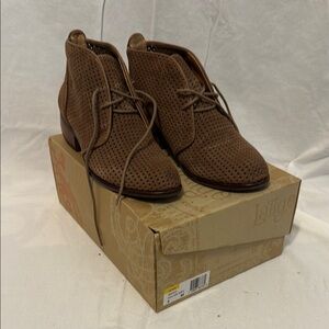 Latico Brown Chukka Boots with Suede Finish